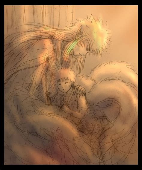 Kyuubi And Naruto By Lizeth On Deviantart Naruto Shippuden Anime