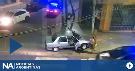 Lanús Escapaban De La Policía Tras Evitar Un Control Y Chocaron Contra