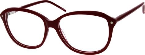 Red Acetate Full-Rim Frame with Spring Hinges #1875 | Zenni Optical ...