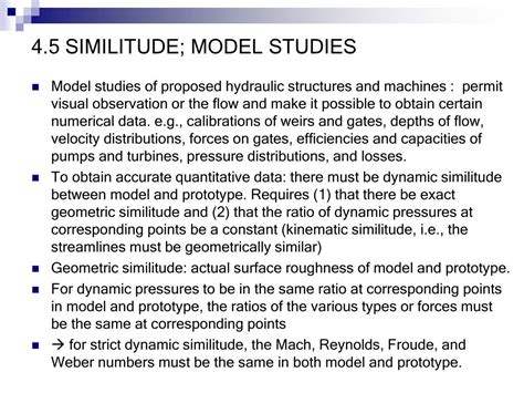 Ppt Chapter 4 Dimensional Analysis And Dynamic Simiilitude Powerpoint