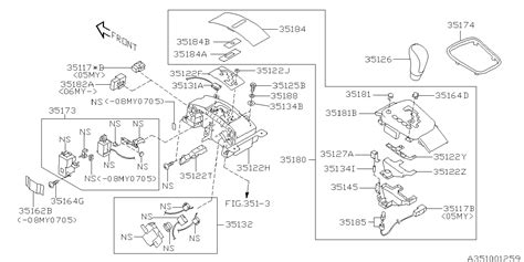 Subaru STI WAGON Shift Interlock Solenoid Solenoid Unit Lock Unit SIA