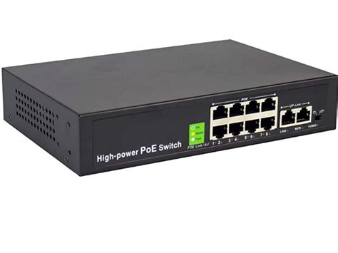 8 Port Ethernet Poe Switch Poe Sw8a Atehno