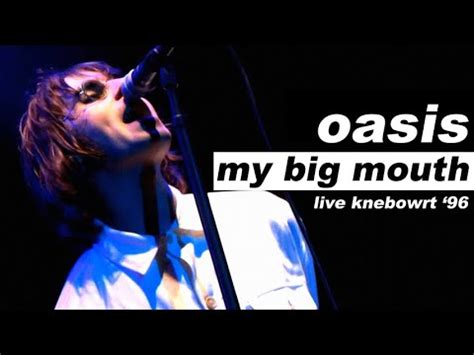 Oasis My Big Mouth Legendado HD Live Knebworth 96 YouTube