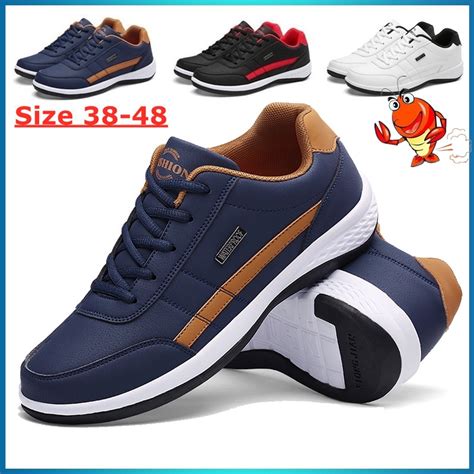 Ready StockSize 38 48 Kasut Kulit Kasual Lelaki Men S Fashion Leather