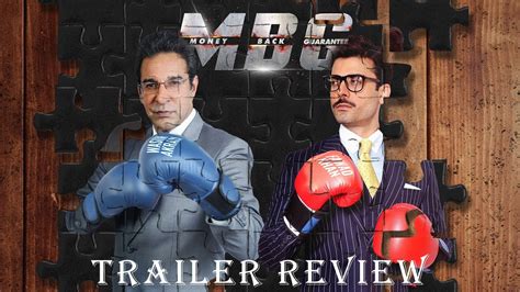 Money Back Guarantee Trailer Review Fawad Khan Wasim Akram Gohar