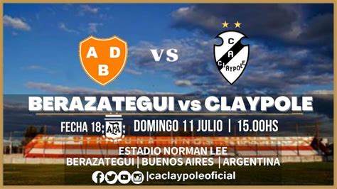 Berazategui Vs Claypole Fecha 18 Apertura Primera C 2021 YouTube