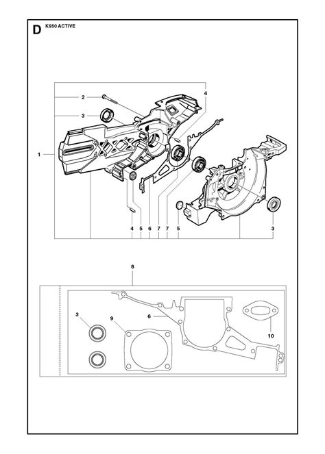 An In Depth Look At The K950 Partner Saw Parts Diagram Revealed