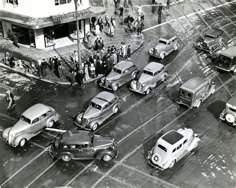 Rare Unseen Downtown San Francisco Photos Show City Life In The 1930s