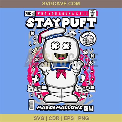 Stay Puft Marshmallowman SVG Tshirt Design | Pop characters, Chibi, Comics