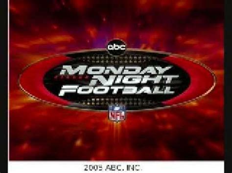 Monday Night Football Theme - YouTube