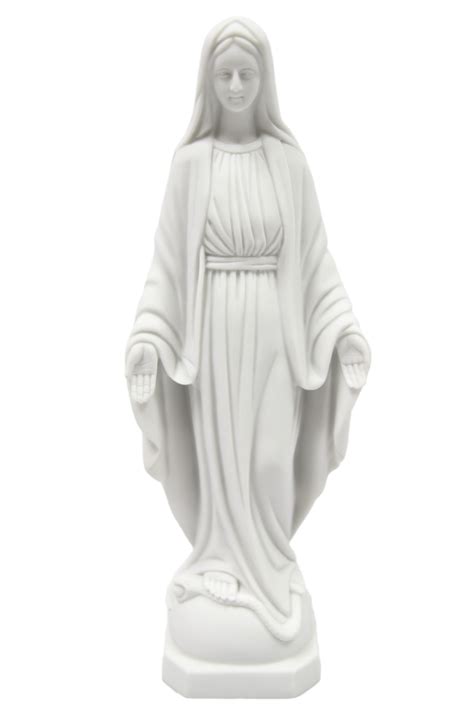 12 Inch Our Lady of Grace Virgin Mary Blessed Mother Catholic Statue M ...