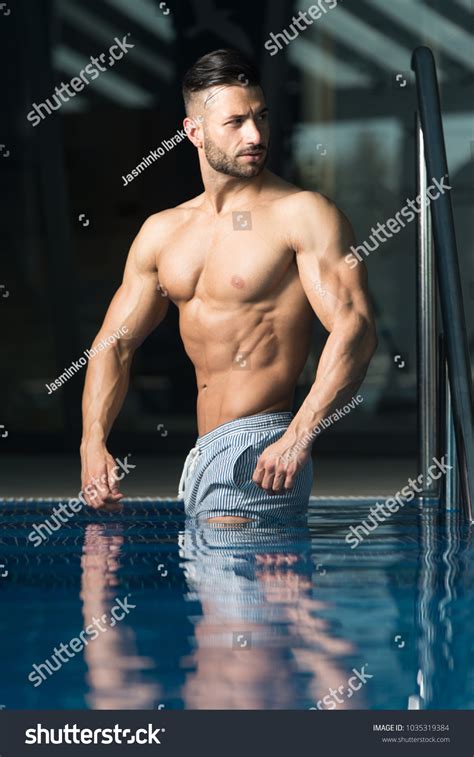 Young Healthy Good Looking Macho Man Stock Photo 1035319384 Shutterstock