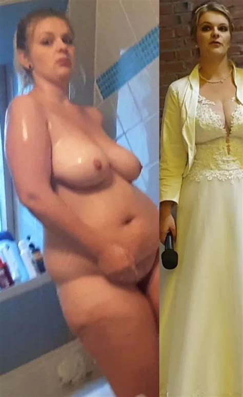 BBW Bride Dressed Undressed Nudes GLAMOURHOUND