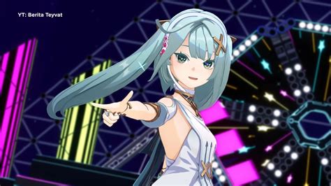 Faruzan Genshin Impact Vocaloid Hatsune Miku Blue New World Youtube