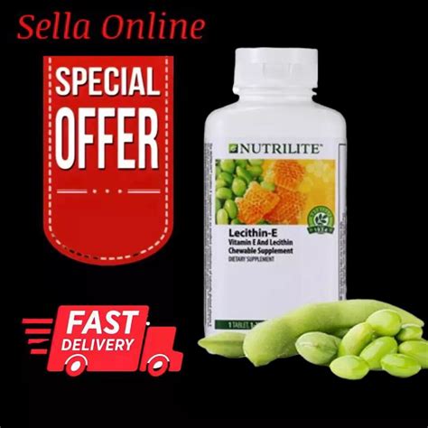 Amway NUTRILITE Lecithin E 150 Tablets Expire Oct 2025 Lazada