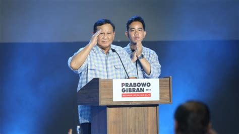 KPU Tetapkan Prabowo Subianto Gibran Rakabuming Raka Pemenang Pilpres