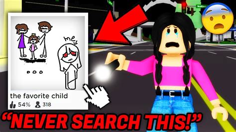 The CREEPIEST ROBLOX GAMES With TRAGIC SECRETS On BROOKHAVEN YouTube