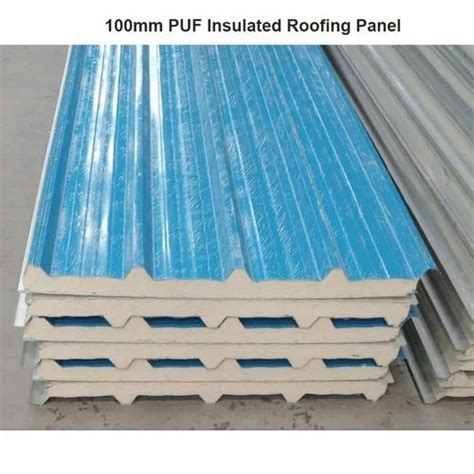 Delta Color Coated 100mm PUF Insulated Roofing Panel At Rs 1880 Square