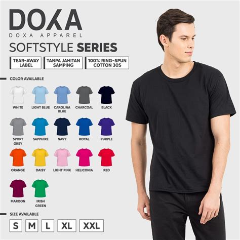 Jual Part Tanpa Jahitan Samping Kaos Polos Doxa Apparel