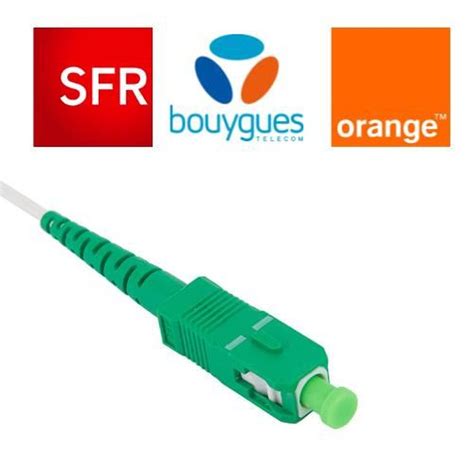 C Ble Fibre Optique Orange Sfr Bouygues M Rallonge Jarretiere