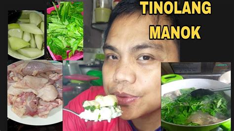 Tinolang Manok How To Cook Mukbang Youtube