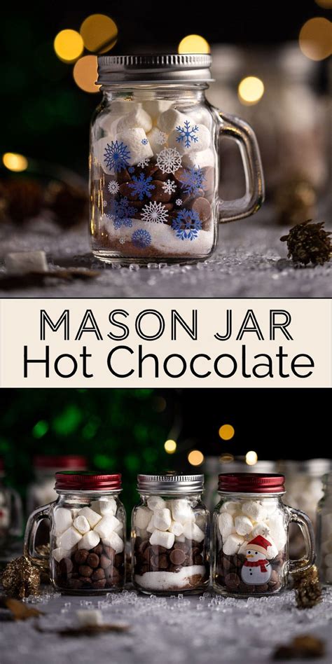Mason Jar Hot Chocolate Artofit