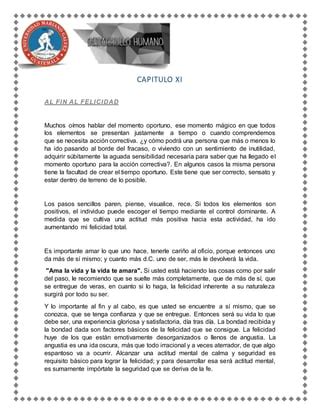 Al Fin La Felicidad Capitulo Pdf