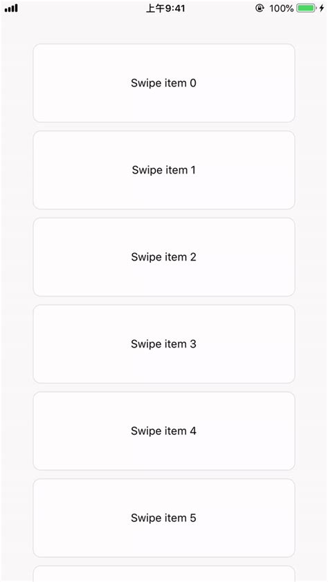 GitHub Ambisign Gavin React Native Swipe Item A Swipe Item For React