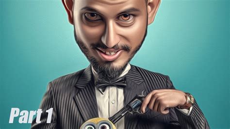 Photoshop Advance Caricature Manipulation Part Youtube