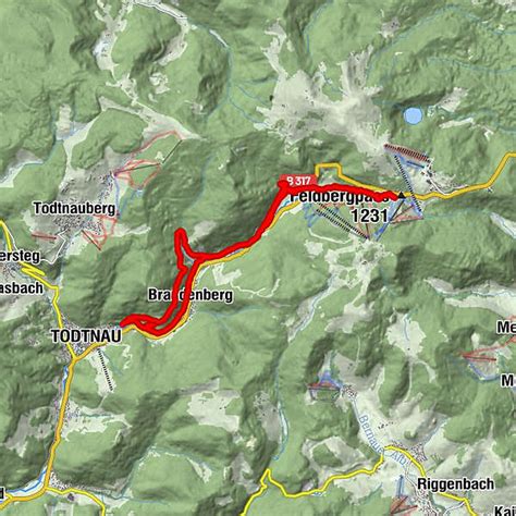 Feldbergpass Todtnau Klettersteig BERGFEX Wanderung Tour Baden