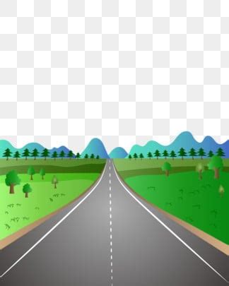 Cartoon Road PNG Transparent Images Free Download | Vector Files | Pngtree