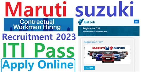 Maruti Suzuki CW Recruitment 2023 Anil Sir ITI