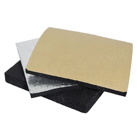 Air Conditioning Insulation Sheet Black Heat Resistant Insulation