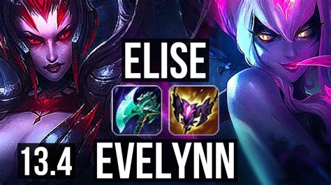 ELISE Vs EVE JNG 14 2 12 1000 Games Legendary 900K Mastery KR