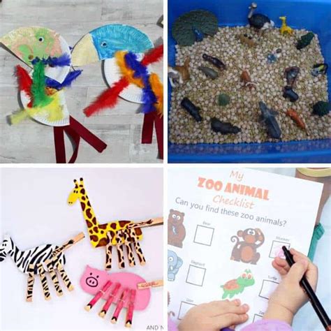 Zoo Animal Crafts and Activities for Toddlers - My Bored Toddler