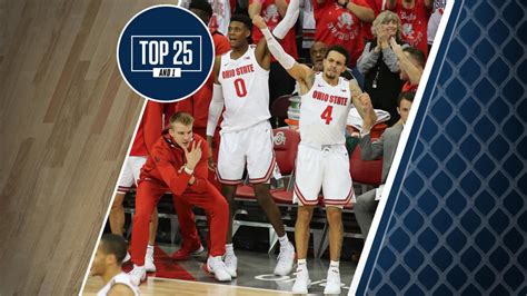 College Basketball Rankings Ohio State Stomps Villanova And Jumps Into