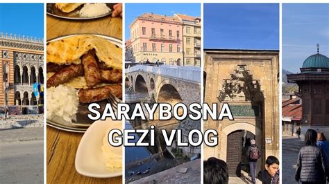 Dolu dolu Saraybosna Gezi vlog Ekim 2022 1 gün vlog Bosna