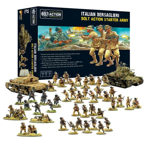 Buy Wargames Delivered Bolt Action Italian Bersaglieri Starter Army