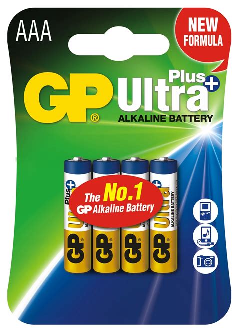 4x Bateria Alkaliczna GP ULTRA PLUS R3 AAA 1 5V Sklep Opinie Cena W