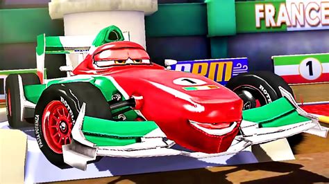 Cars 2 Francesco Bernoulli Vs Luigi Fast As Lightning Youtube