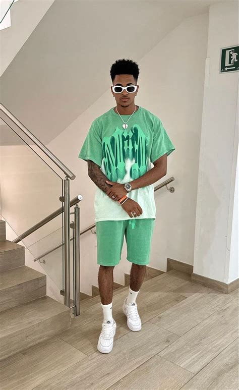 Drippy Green Outfit Inspo Men