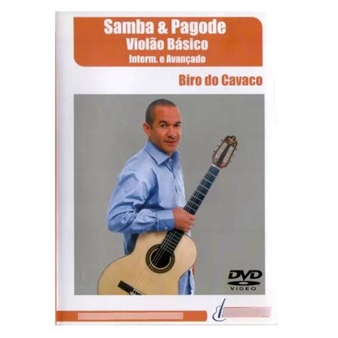 DVD Samba Pagode Violão Básico Biro do Cavaco Krunner Loja de