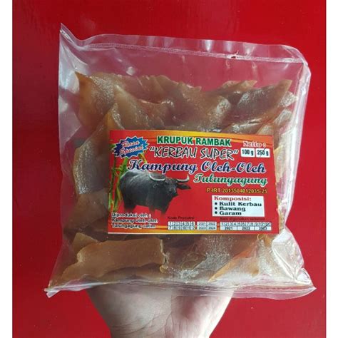 Jual Rambak Mentah Kulit Kerbau Dan Sapi Super Gram Shopee Indonesia