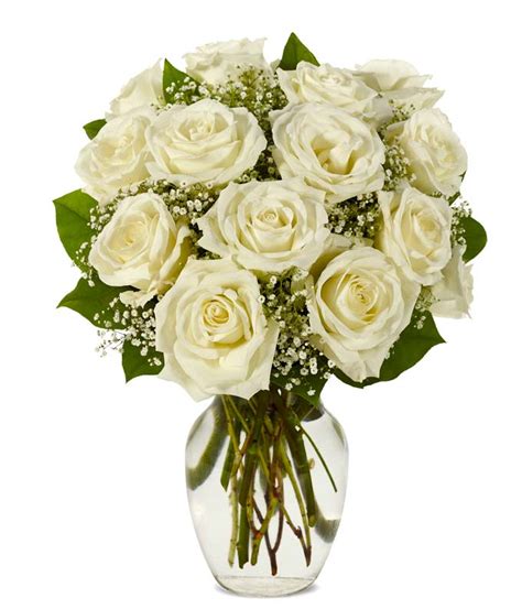 White Roses Bouquet at From You Flowers