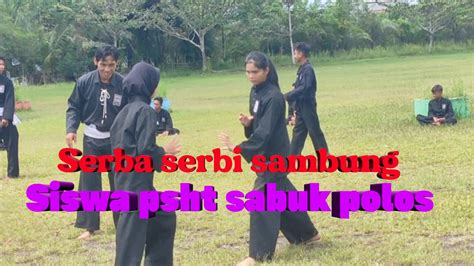 Serba Serbi Sambung Siswa Psht Sabuk Polos YouTube