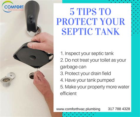 5 Tips To Protect Your Septic Tank By Comfort Heating Cooling And Plumbing For More Details