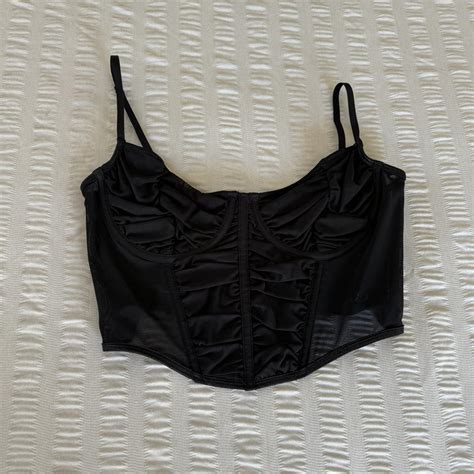 Glassons Corset Top Size 12 Glassons Corset Depop