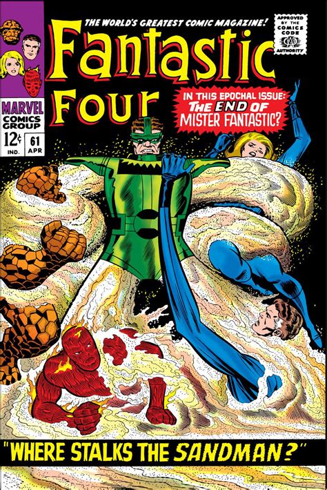 Fantastic Four Vol 1 61 Marvel Database Fandom Powered By Wikia