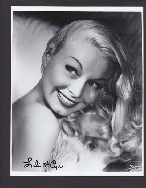 Rare Headshot Of Lili St Cyr Look