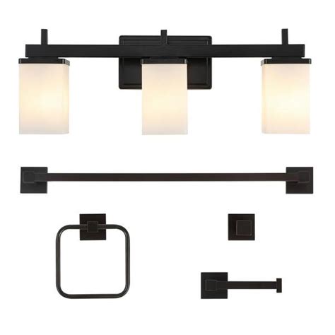 JONATHAN Y Caia 22 38 In 3 Light Vanity Light With Frosted Glass